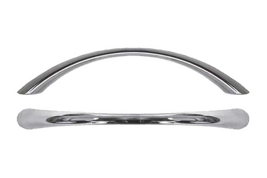 Håndtak 9866 Varenr: 13091 CC avstand: 128 mm Mål: 30 x 145 mm Farge: Stål / Krom Pris kr 55,- inkl mva