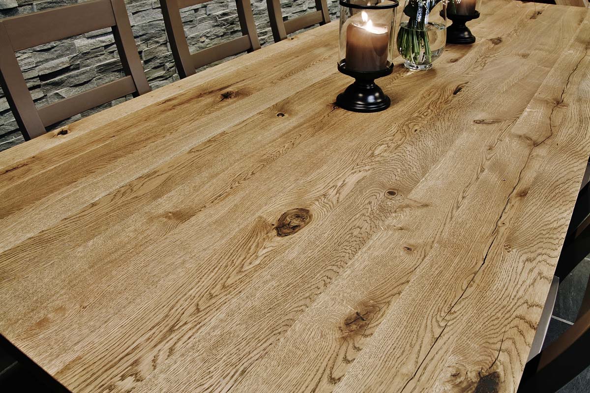 Eik rustikk langbord Langborde laminat